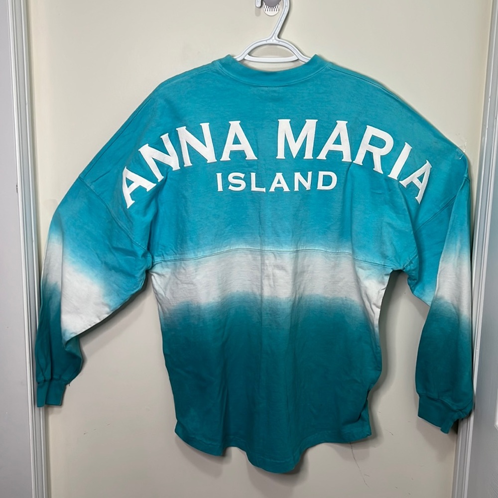 SpiritJersey Spellout Anna Maria Islands Sweatshirt Size Medium